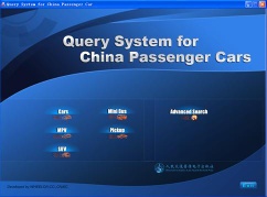2008 Query System for China Passenger Car