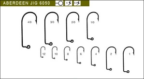 aberdeen jig hooks 6050-Terminal fishing tackle/high carbon steel fishing hooks