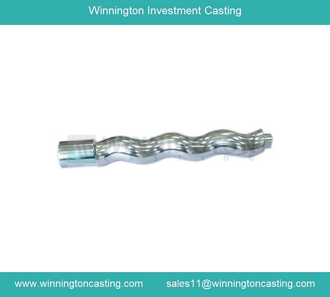 stainless steel casting part-spiral shaft of MONO pump