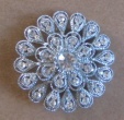 bridal rhinestone brooches