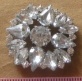 crystal cluster diamante buckles