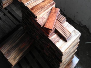 Acacia walnut hardwood flooring