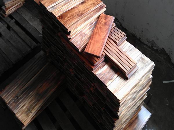Acacia walnut hardwood flooring