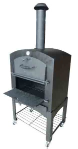 outdoor wood fired pizza oven