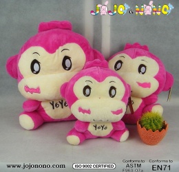 toy soft stuffed cheap custom plush monkey toy cute for kids