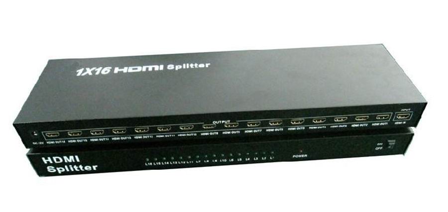 1*16 HDMI splitter