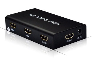 3X1 HDMI Switcher 1080P 3port switcher with HDCP 1.2 compliant