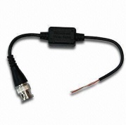 Waterproof single channel passive video balun