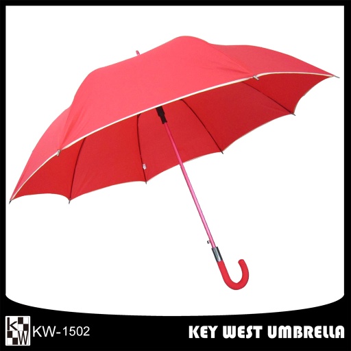 Stick golf umbrella with hook handle