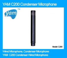 YAM C200 Condenser Microphone - YAM C200 Condenser M