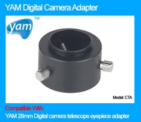 YAM 28mm Digital camera telescope eyepiece adapter