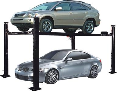 Auto Four Post Lift for Parking