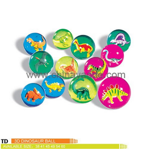 dinosaor bouncing ball