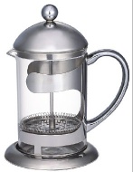 Stainless Steel Coffee Plunger in 350ml/600ml/800ml/1000ml