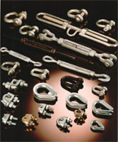 SHACKLES, TURNBUCKLES, HOOKS