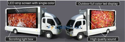 Mini Mobile LED Truck, LED Van (complete unit) - YEESO Mobile LED