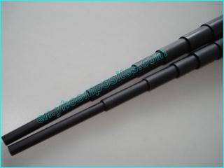 Carbon Fiber/Fiberglass telescopic pole
