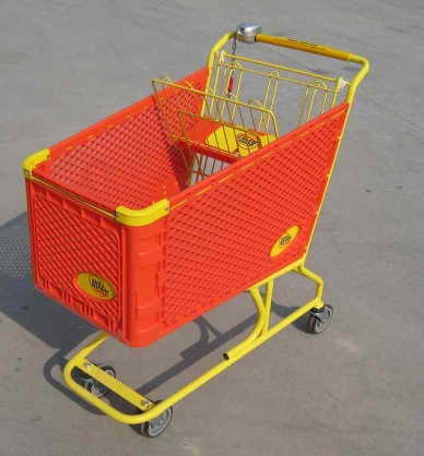Plastic trolley