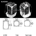 K9 Blank Crystal for 3D Laser Engraving BLKD500