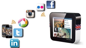 8 inch High End Android WIFI Touch Frame designed for Android photo apps