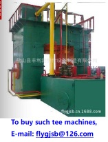 Carbon steel tee cold making press