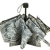 Foldable Umbrella, Zebra Stripe, Charming