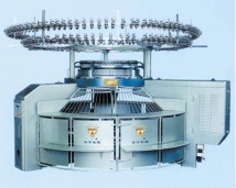 single jersey open width knitting machine