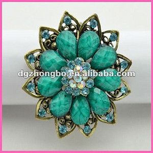 three layeres flower napkin ring