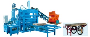 semi-automatic cement block making machine high yield brick machinery multi-function hydraulic hollow block making equipment