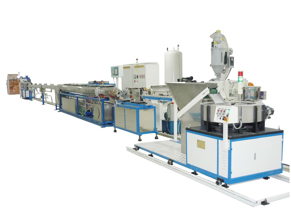 inline flat emitter drip irrigation tape machine