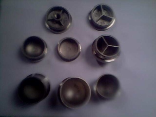 stainless steel end cap