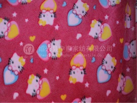 Polyester Pile knitted fleece fabric