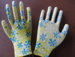 nitrile glove (flower)
