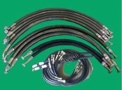 Komatsu PC400-7 hydraulic hoses