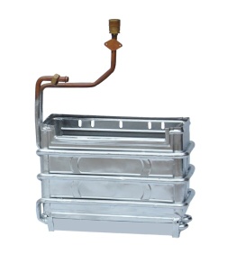 copper heat exchanger for gas water heater