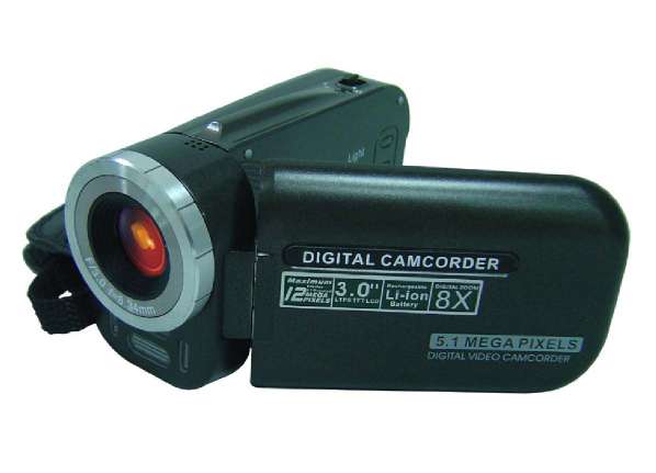 12 MP Multi-function Digital Camcorder with 3.0 inch LTPS LCD