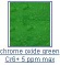 Chrome oxide green low CrCr? grade