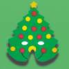 Christmas tree mask