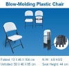 6'ft Blow-Molding Folding Table