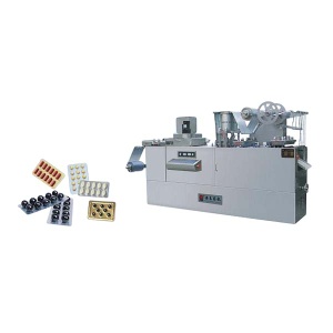 Flat plate auto blister packaging machine