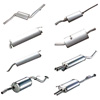 muffler,Exhaust head, exhaust manifold, cooling Fan blade, Spark plug tube,catalystic converter, Swivel Sweeper, 