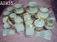 porcelain coffee sets 39pcs