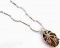 alloy jewelry---necklace studded with big glass