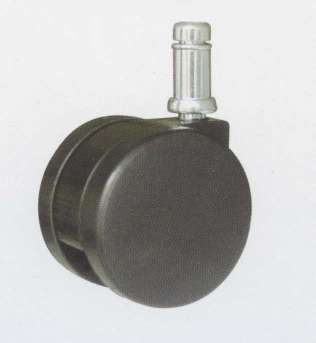 75mm twin-wheel nylon caster