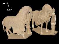 Chinese atique imitation pottery horse