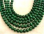 wholesale 16inch 10mm dark green looes malachite beads