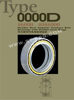 Double Row Angular Contact Ball Bearings with Double Inner Rings