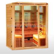 Infrared sauna room for 6 persons