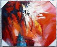 Abstract oil paintings