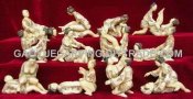 camel bone figurines,bone kwanyin,bone dragon